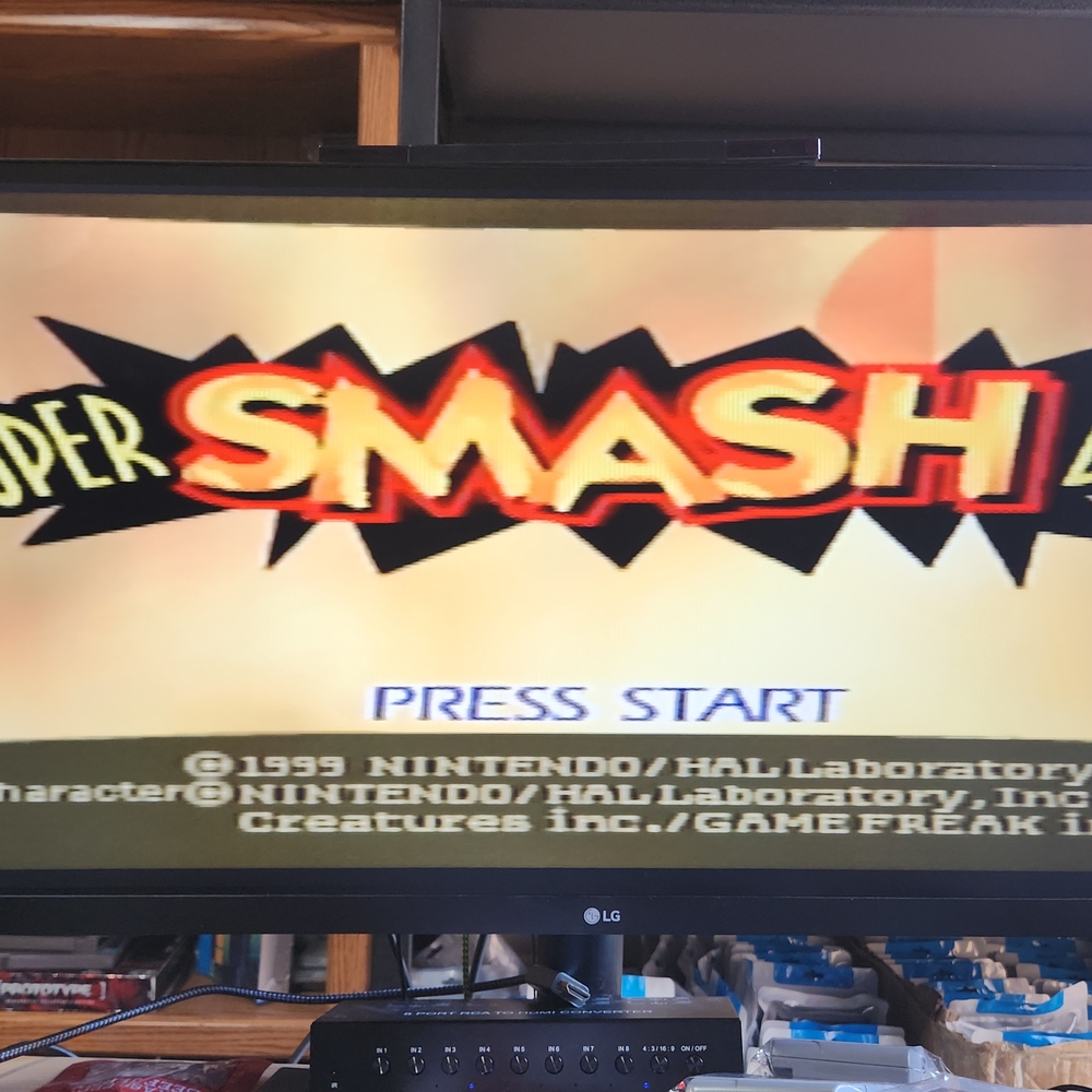 Super Smash Bros Nintendo 64 N64 - Picture 2 of 2